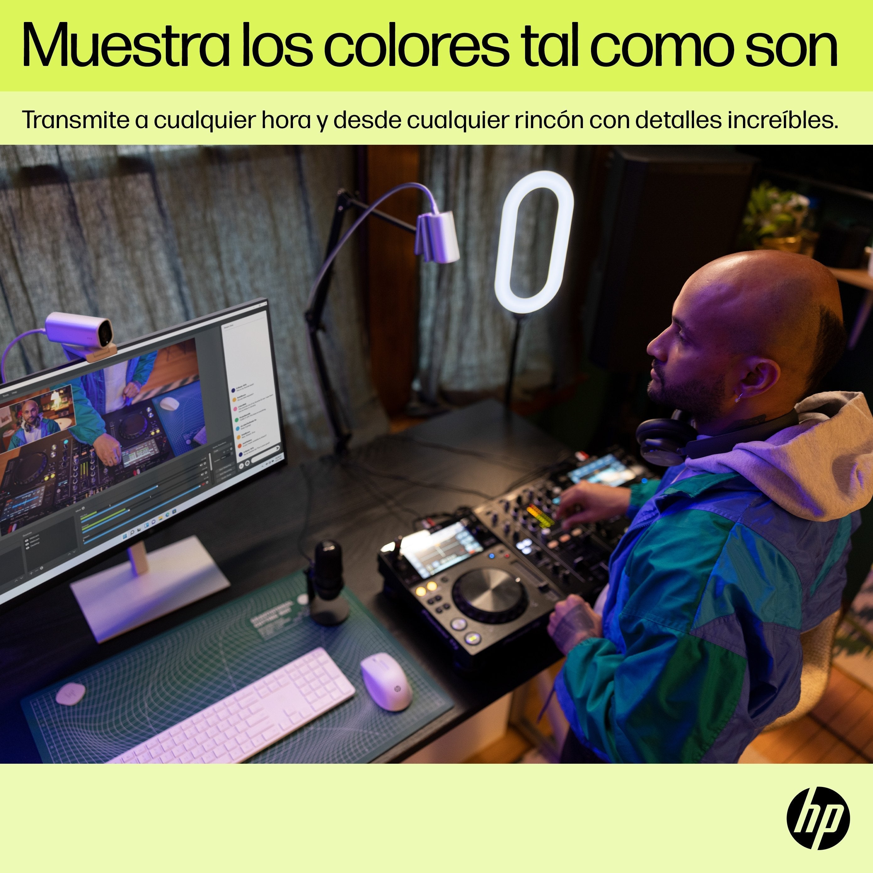 EAN 0196548527304 - HP 960 4K Streaming Webcam cámara web 8 MP 3840 x 2160 Pixeles USB Plata imagen 15