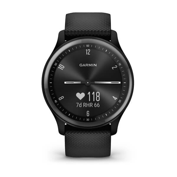 Smartwatch Garmin Vivomove Sport Notificaciones Frecuencia Cardíaca Gps Negro Pizarra