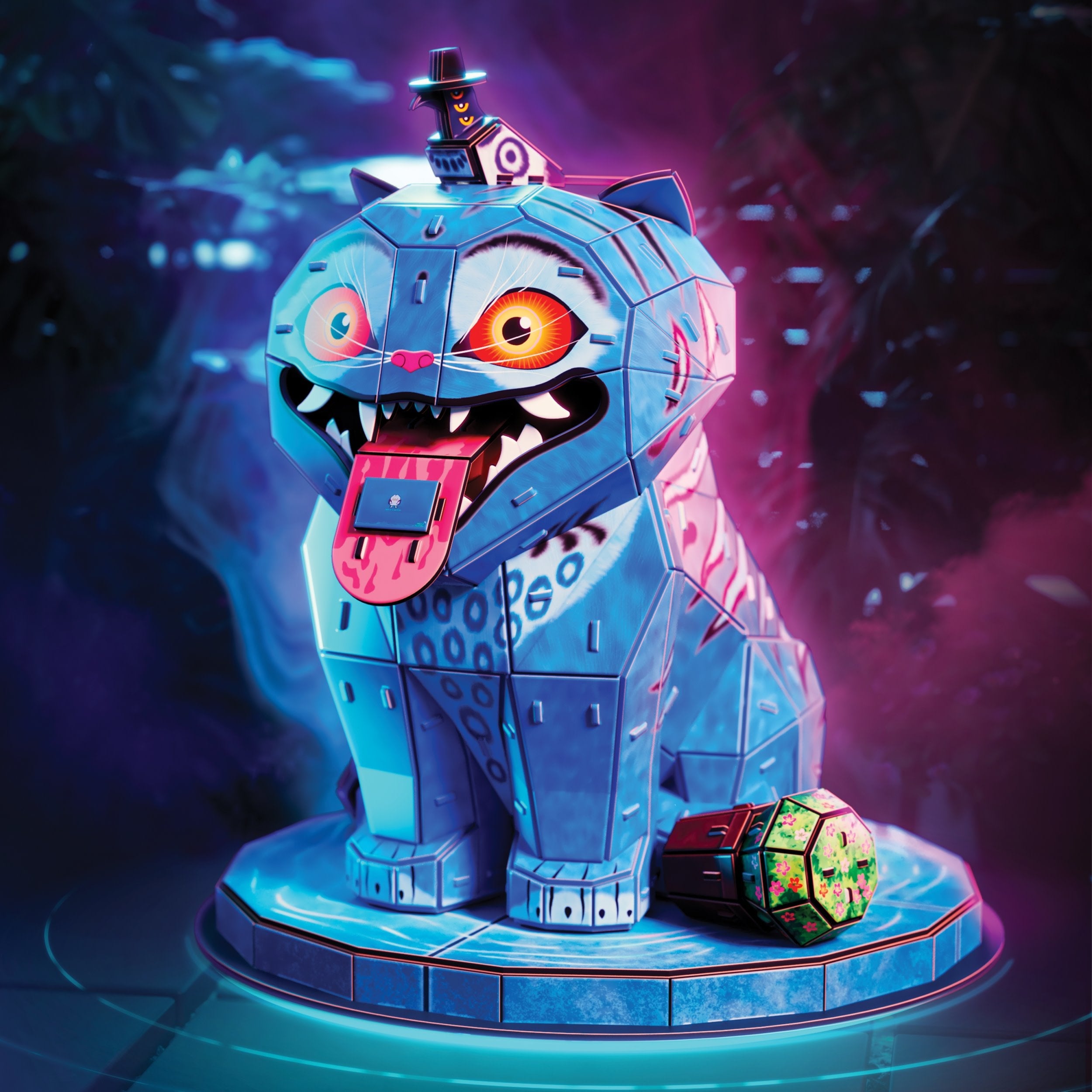 Spinmaster 4d Build - K-Pop Demon Hunters - Derpy Tiger Und Sussie Vogel 6077589
