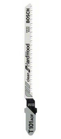 Bosch Hoja De Sierra De Calar T 101 Aof Clean Para Madera Dura, 83 Mm 2608634233