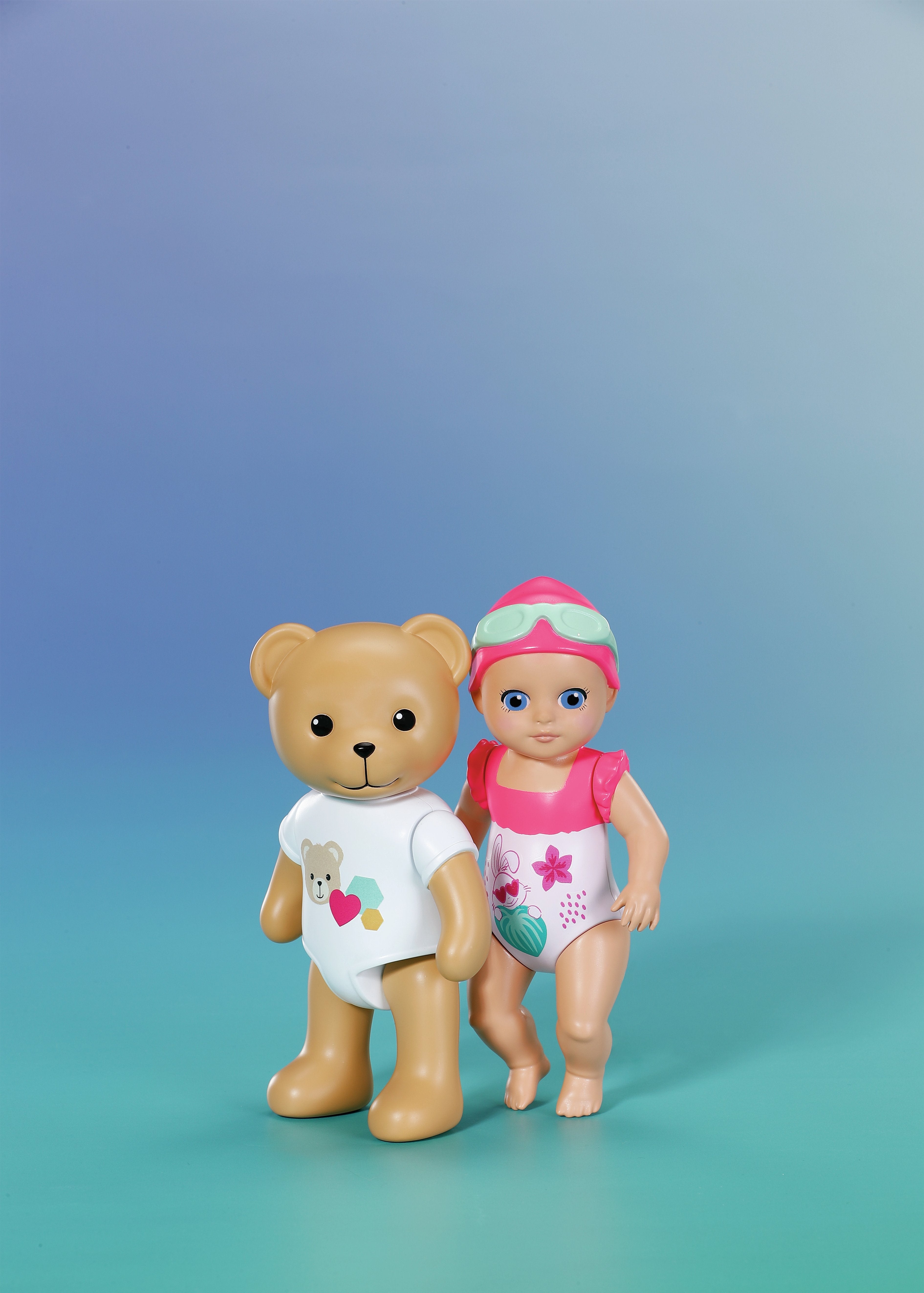 Zapf Creation Baby Born® Splish Splash Teddy, Figura De Juguete 839140