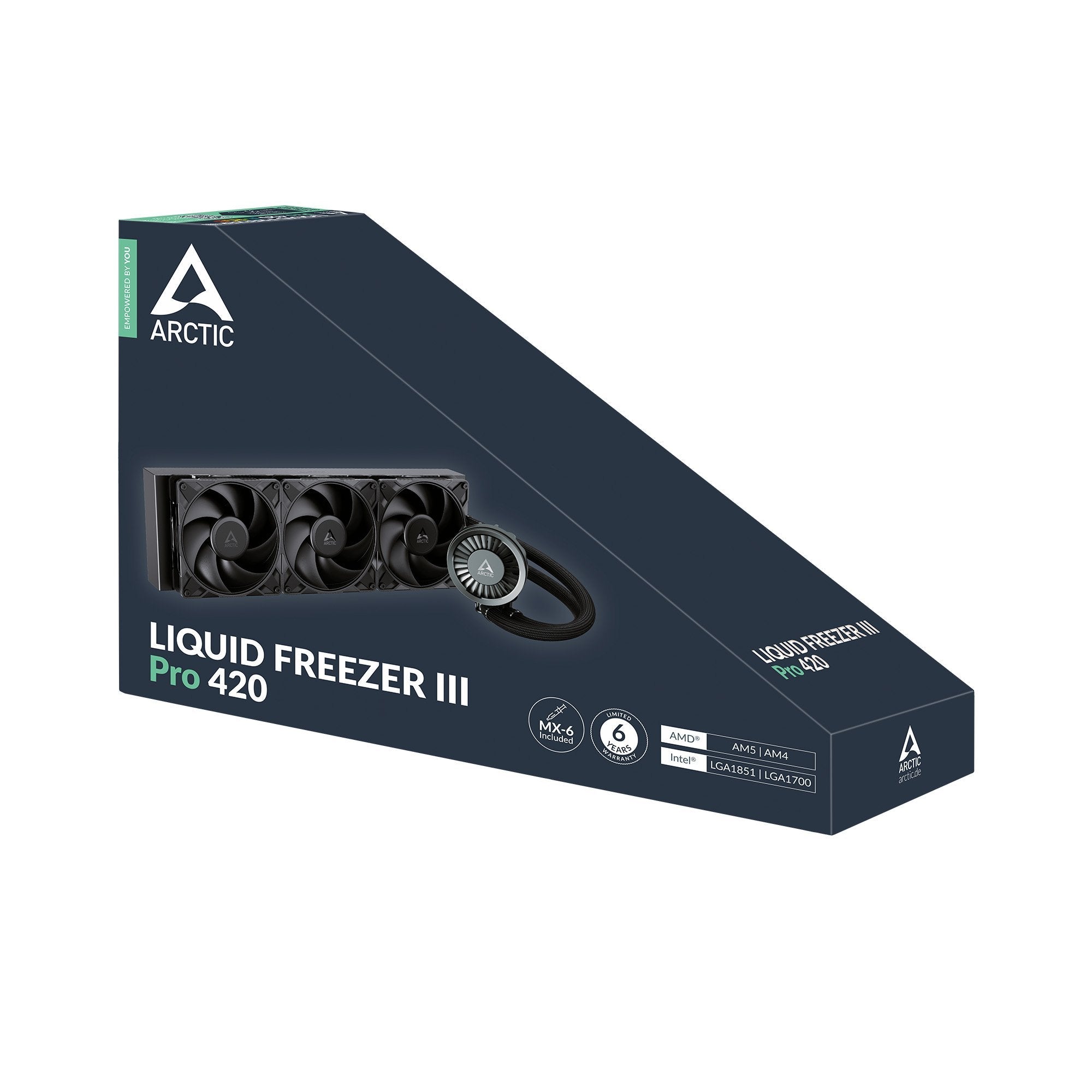 Arctic Wak Liquid Freezer Iii Pro 420 Negro