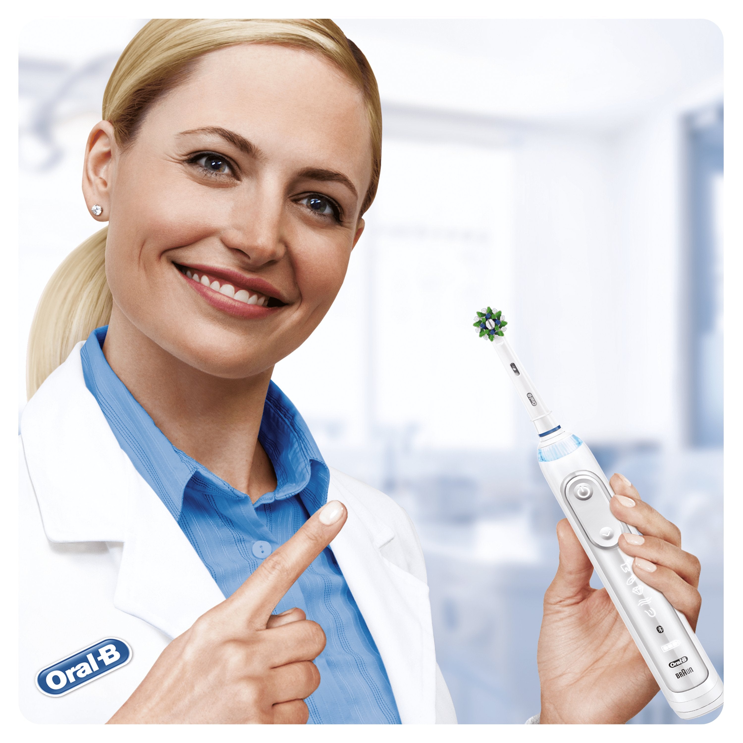 EAN 4210201321477 - Oral-B CrossAction 80339345 cepillo de cabello 6 pieza(s) Azul, Verde, Blanco imagen 7