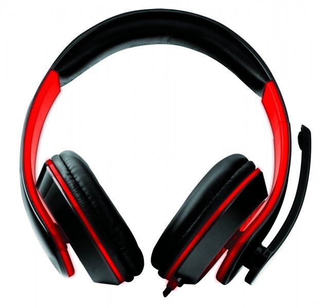 EAN 5901299922385 - Esperanza EGH300R Auriculares Alámbrico Diadema Juego Negro, Rojo imagen 3