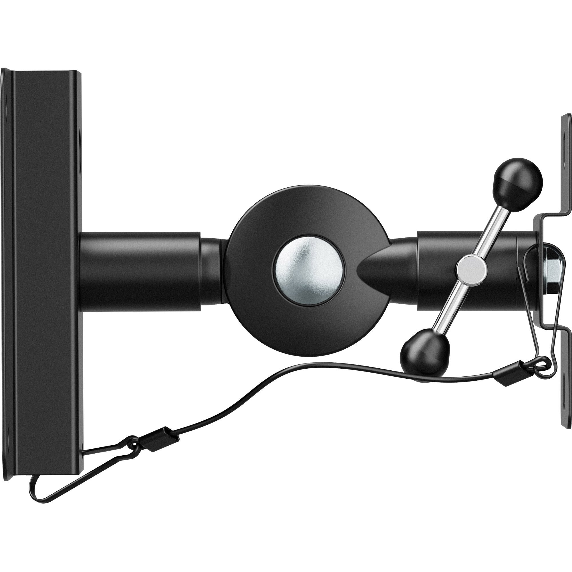 Juego De 2 Soportes De Pared Para Altavoces Inline, Negro