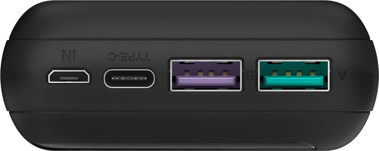 Goobay 53939 Powerbank Batería Externa Polímero De Litio 20000 Mah Negro