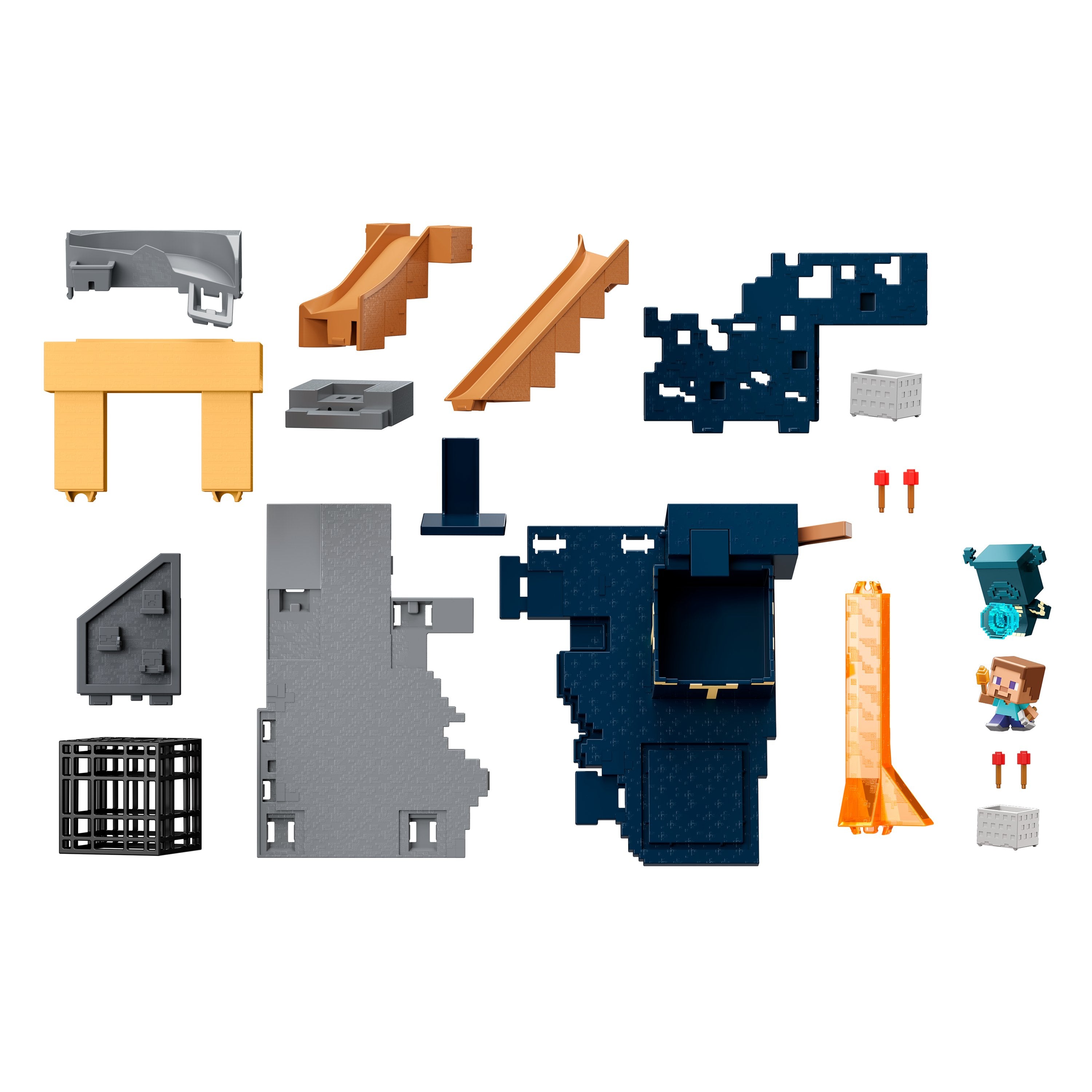 Zestaw Figurek Minecraft Mini Mode Przywolanie Nadzorcy