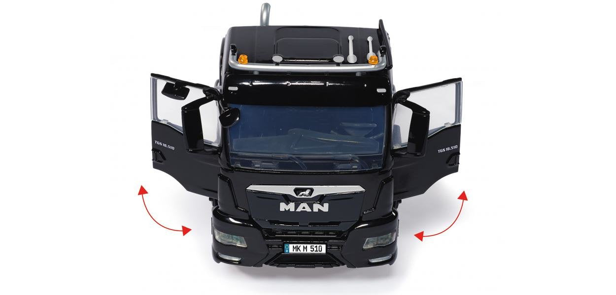 Tractor Wiking Man Tgs 18.510 4x4 Bl De 2 Ejes, Modelo De Vehículo