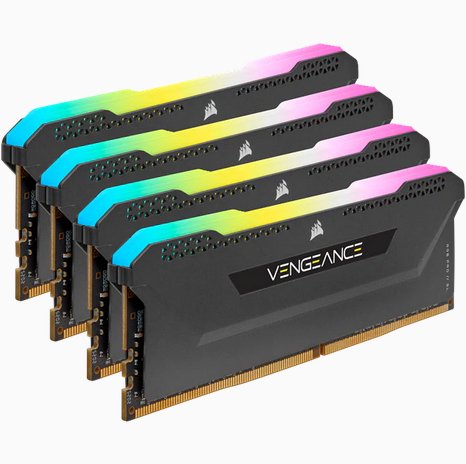 EAN 840006632191 - Corsair Vengeance RGB Pro CMH64GX4M4E3200C16 módulo de memoria 64 GB 4 x 16 GB DDR4 288-pin DIMM imagen 4