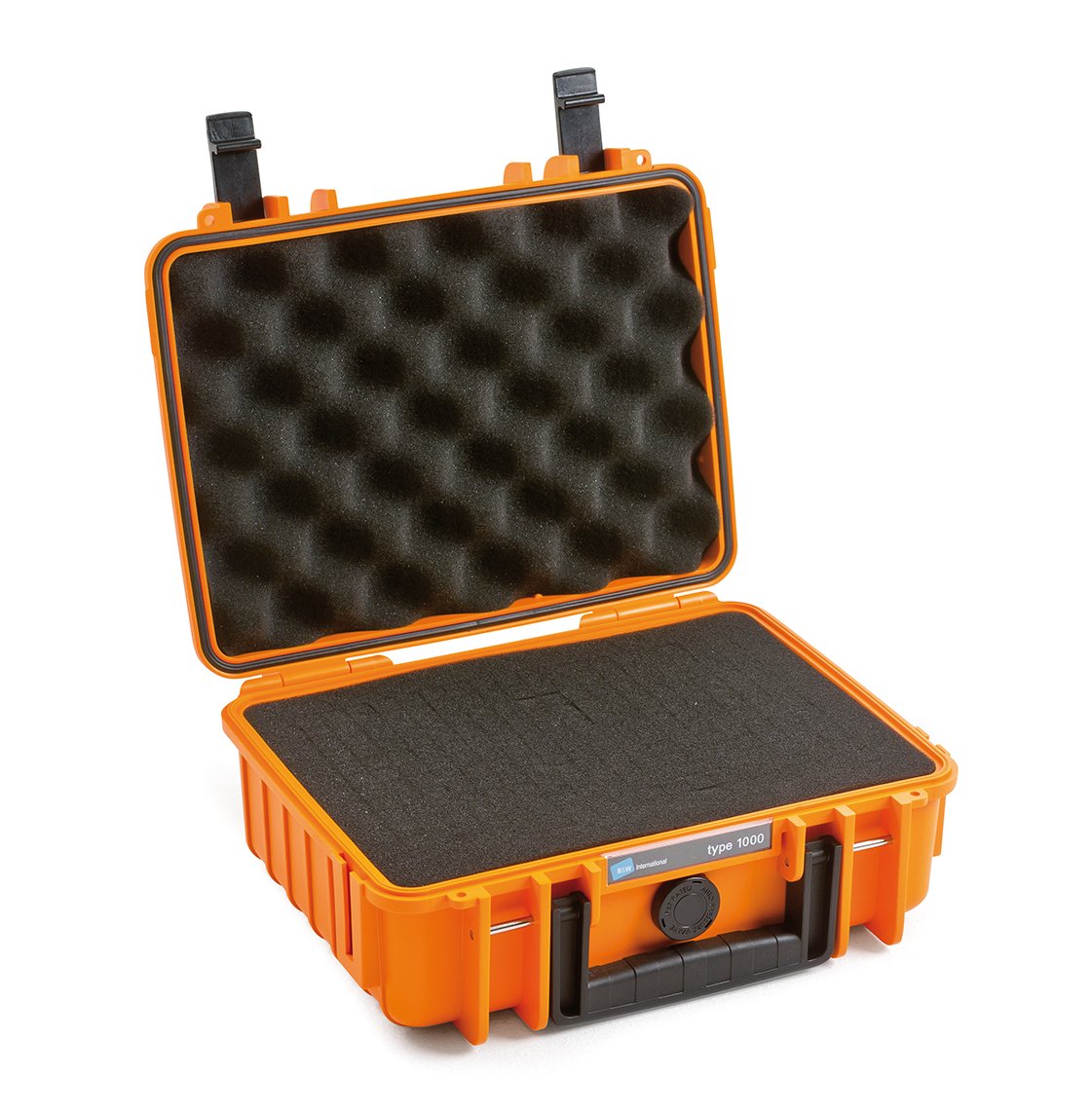 B+W 1000/O/Si Caja De Herramientas Naranja Polipropileno (Pp), Maleta Naranja, Naranja, Polipropileno (Pp), Resistente Al Polvo, Resistente Al Agua, 248,92 X 175,26 X 93,98 Mm, 269,2 Mm, 215,9 Mm