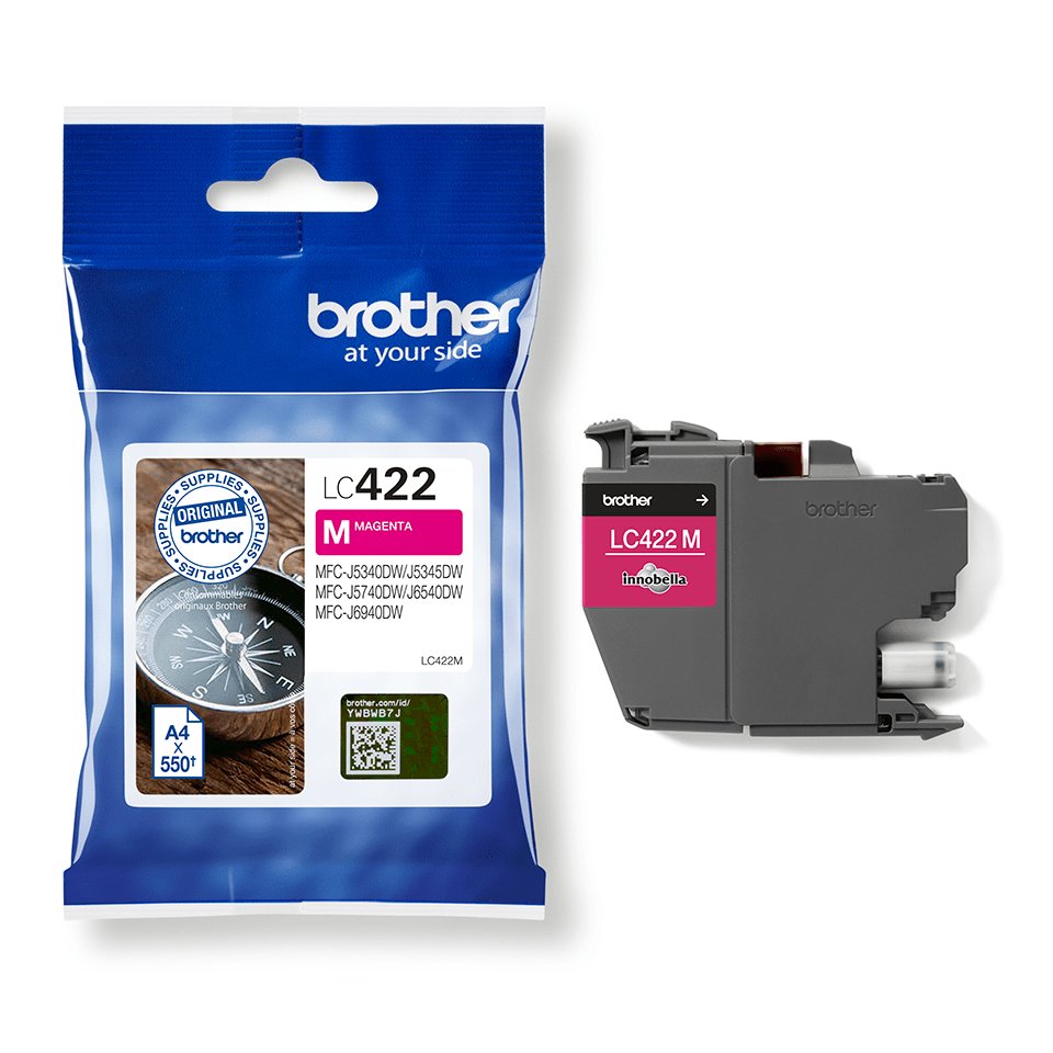 EAN 5715328103658 - Brother LC422M cartucho de tinta 1 pieza(s) Original Magenta imagen 4
