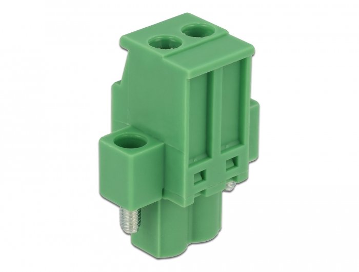 Terminalblock Set Für Hutschienen 2 Pin Mit Schraubverriegelung