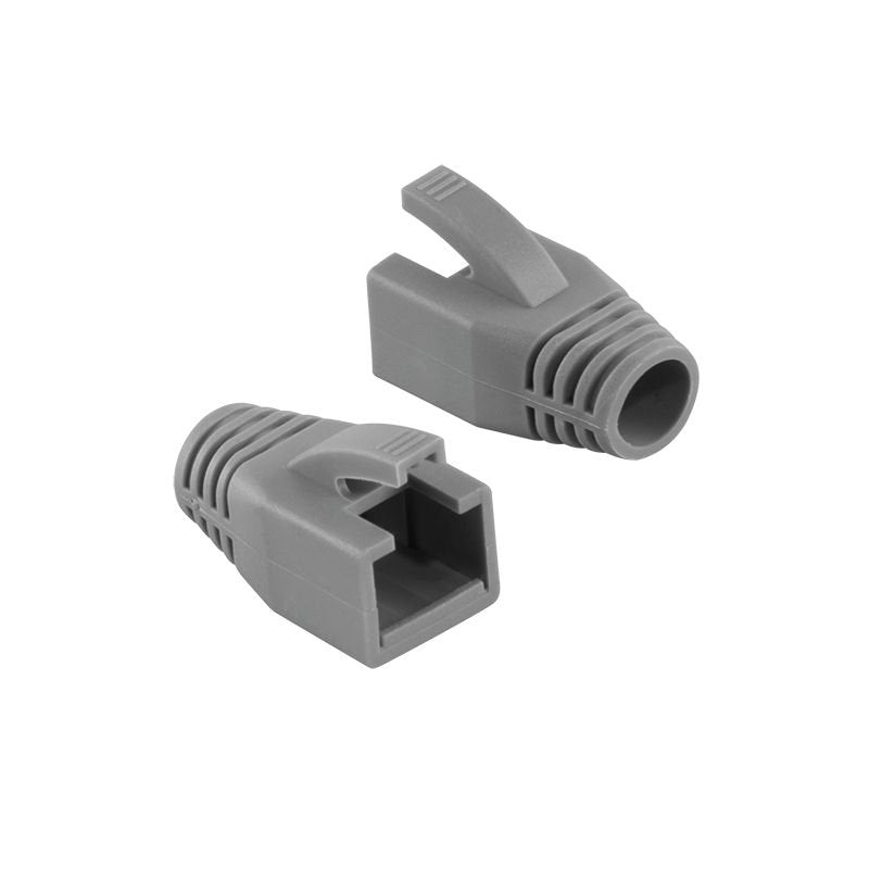 Strain Relief Boot Cat7 Cables Upto 8.5mm Grey, 50pcs