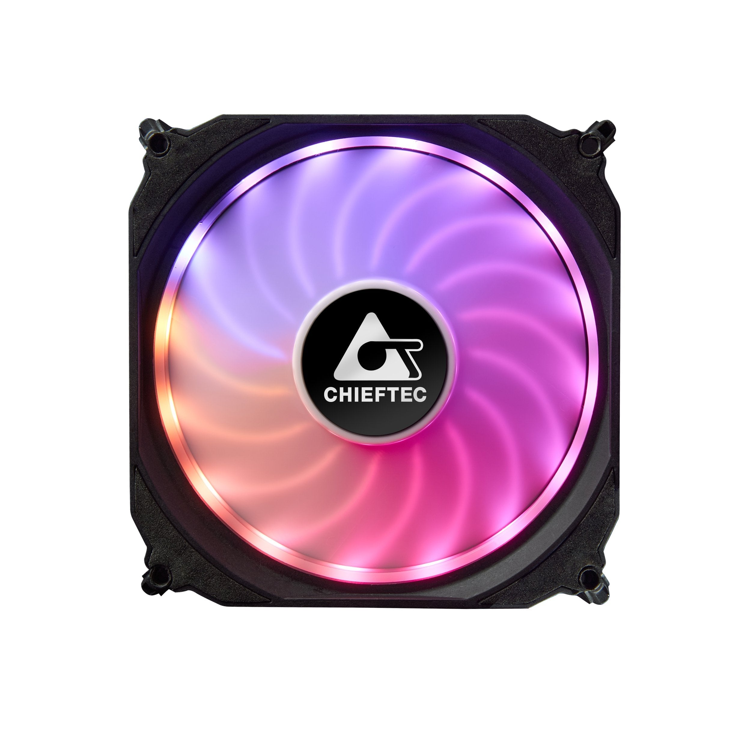 Chieftec Cf-3012-Rgb Ventilador De Pc Carcasa Del Ordenador 12 Cm Negro