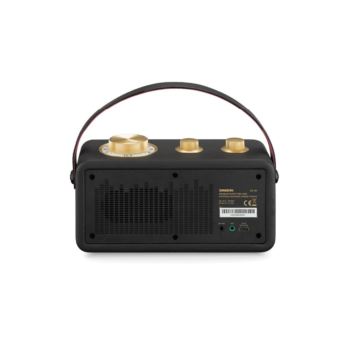 Sangean Ra-101 Black Gold Altavoz Portátil
