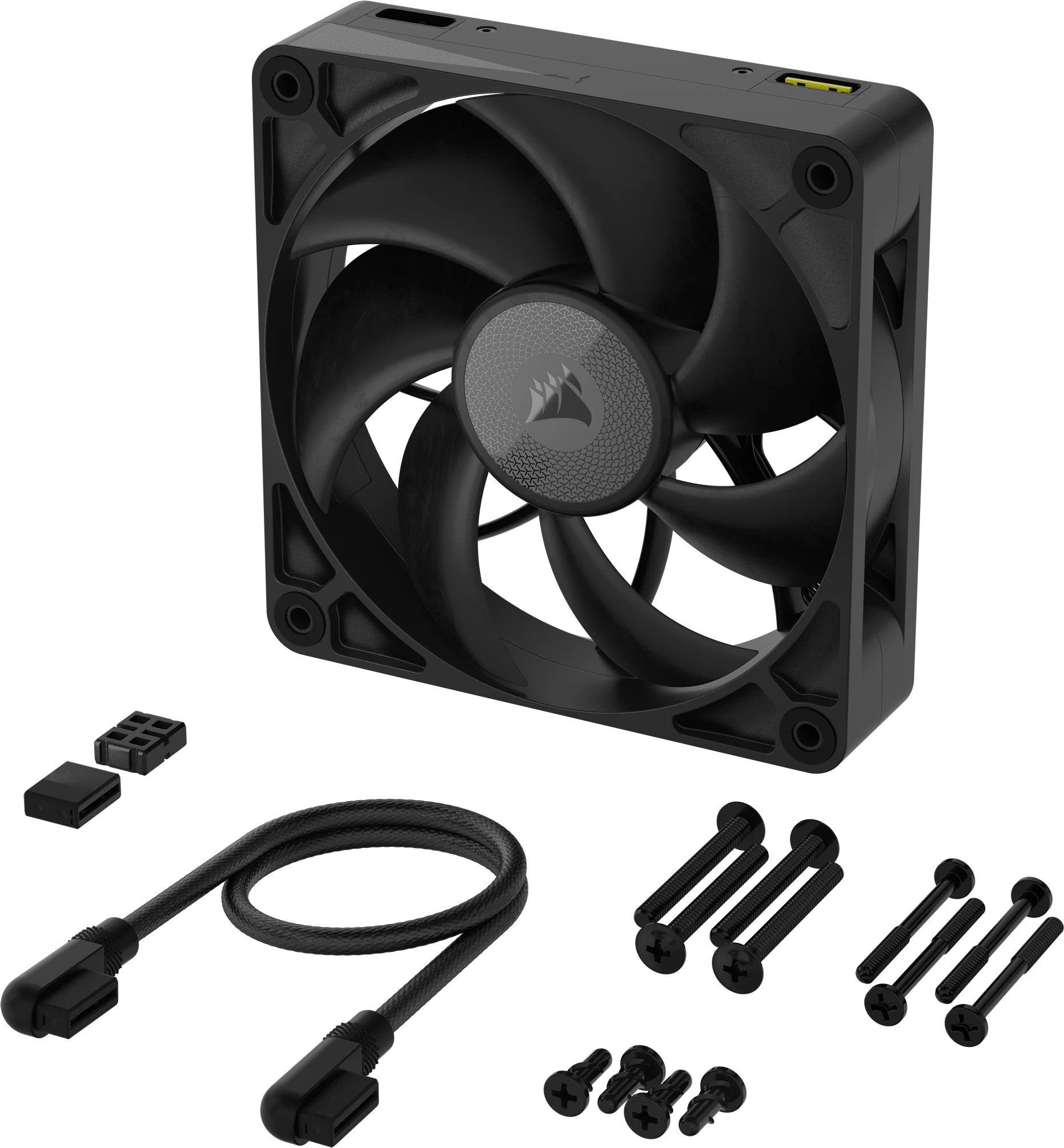 EAN 0840006683049 - Corsair iCUE LINK RX120 MAX Carcasa del ordenador Ventilador 12 cm Negro 1 pieza(s) imagen 2