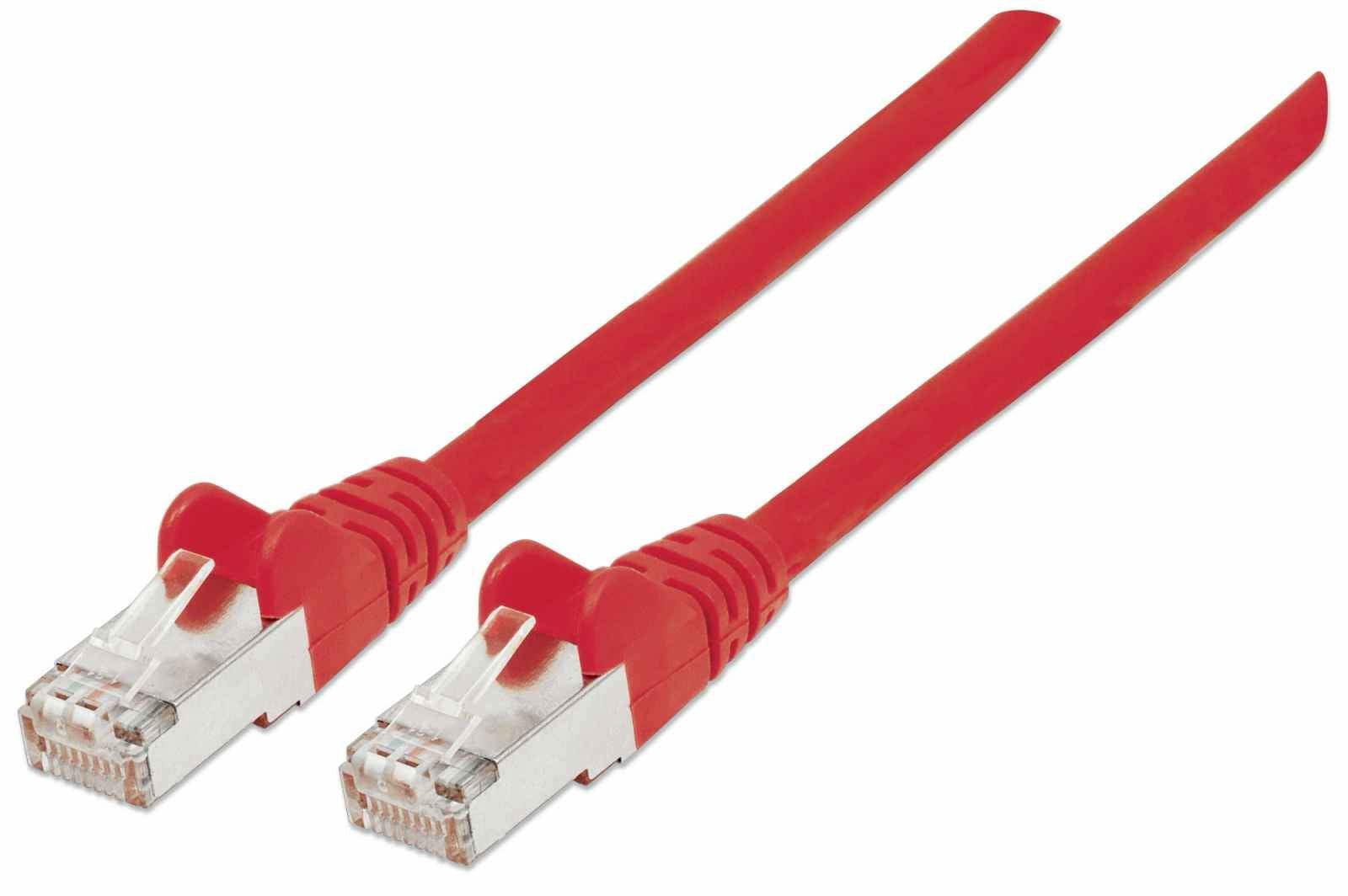 EAN 0766623740821 - Intellinet 740821 cable de red Rojo 2 m Cat7 S/FTP (S-STP) imagen 1