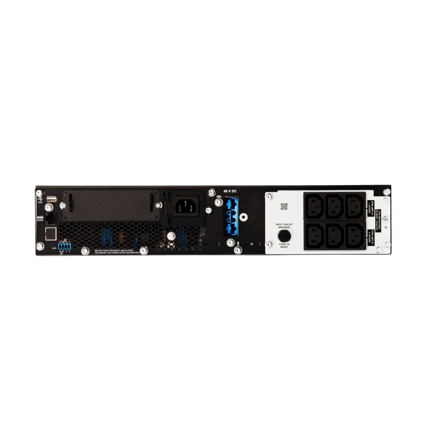 EAN 0731304340256 - APC SRT1000RMXLI sistema de alimentación ininterrumpida (UPS) Doble conversión (en línea) 1 kVA 1000 W 6 imagen 2