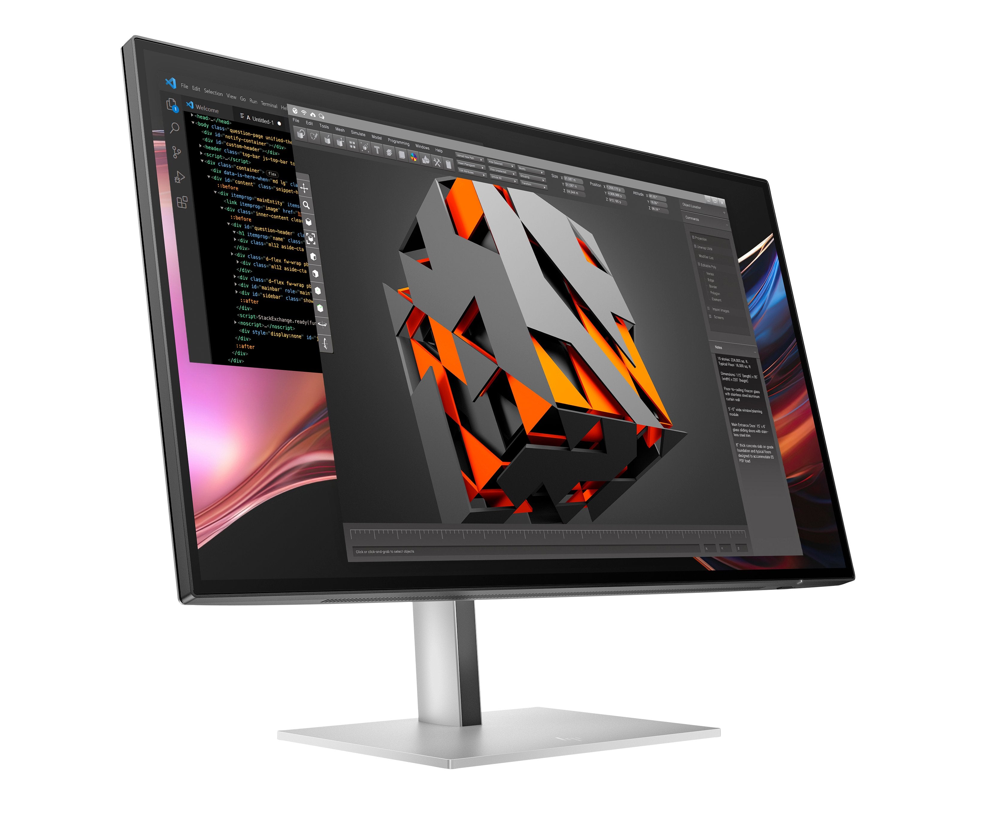 EAN 5715063476437 - HP Series 7 Pro 727pu pantalla para PC 68,6 cm (27") 2560 x 1440 Pixeles Quad HD LCD Plata imagen 2