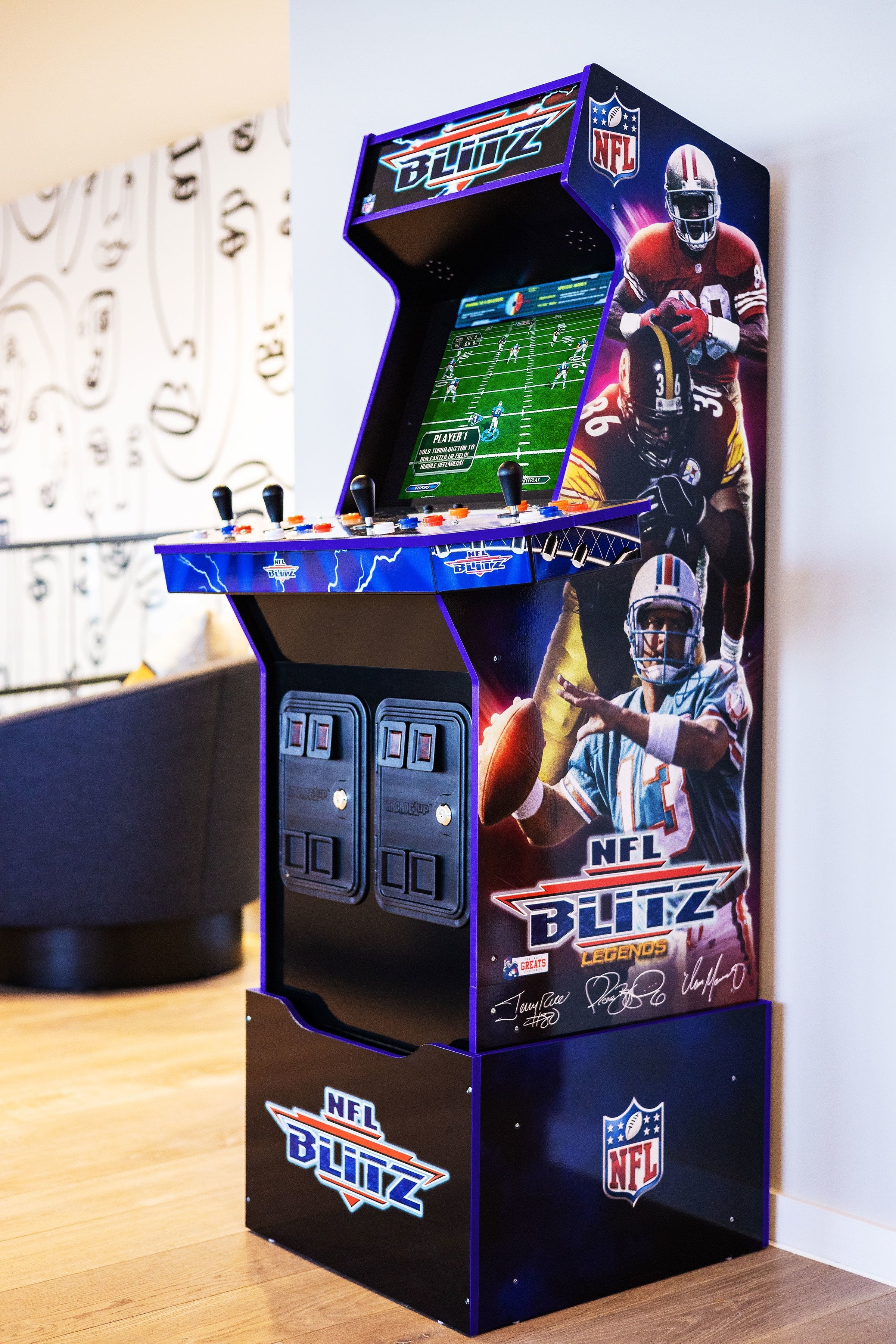 EAN 1220000277083 - Arcade1Up NFL Blitz Legends Arcade Game imagen 8