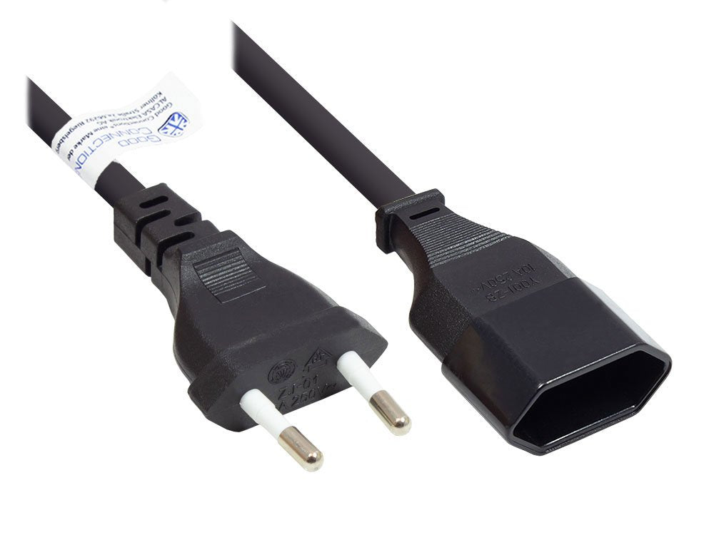 EAN 4014619169399 - Alcasa P0300-S002 cable de transmisión Negro 0,2 m Enchufe tipo C imagen 1