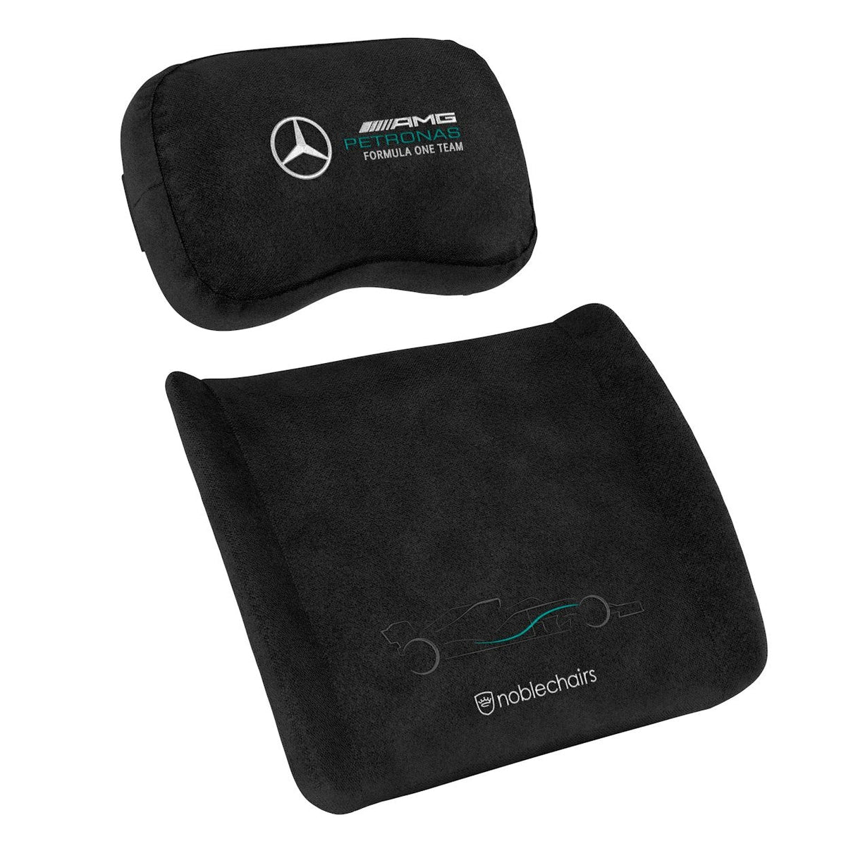 Set Almofadas Noblechairs Memory Foam - Mercedes-Amg Petron