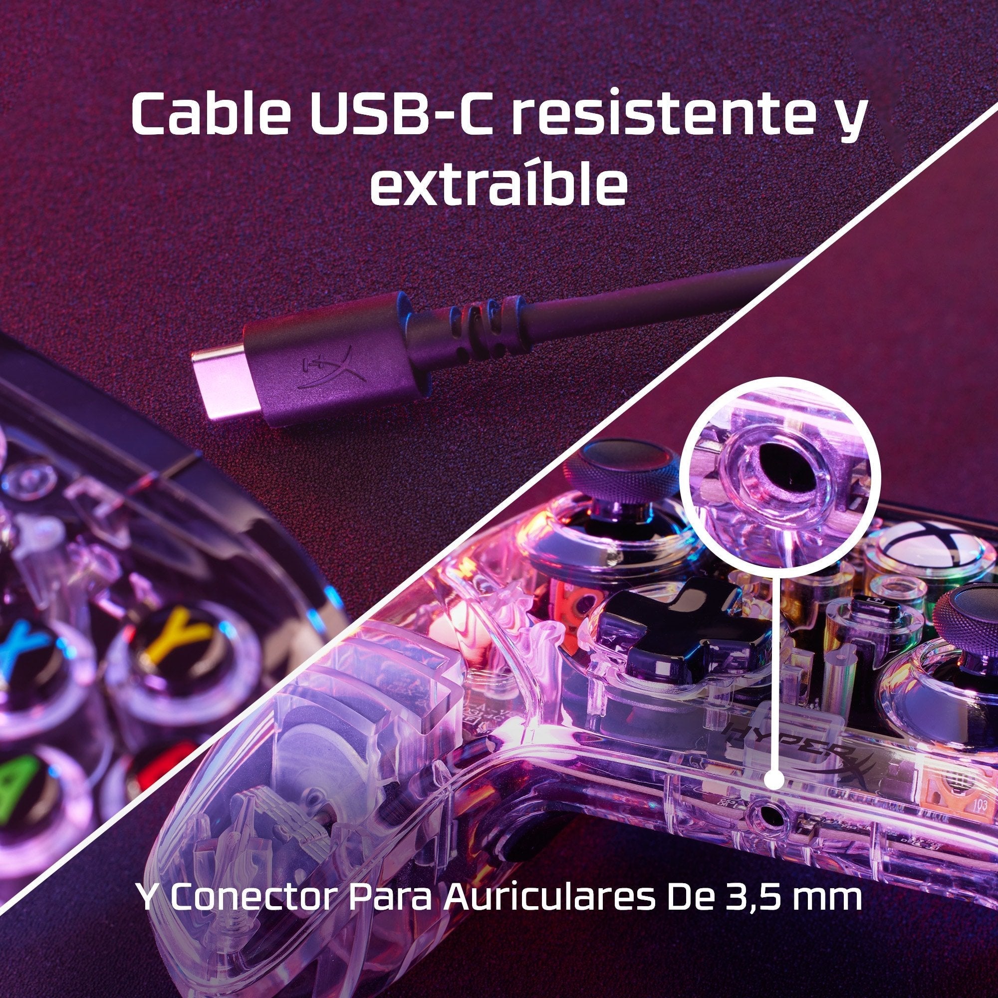 Hp Hyperx Clutch Gladiate - Wired Gaming Rgb Controller - Xbox