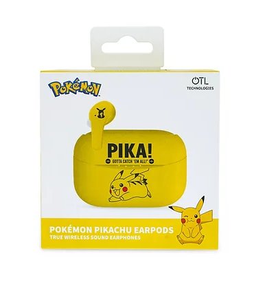 EAN 5055371624008 - OTL Technologies Pokémon Pikachu Auriculares Inalámbrico Dentro de oído Llamadas/Música Bluetooth Amarill imagen 8