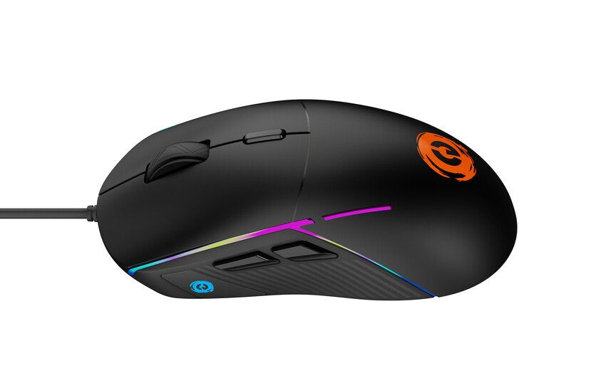 Canyon Raton Gaming Shadder Gm-321 Rgb 6 Botones Negro