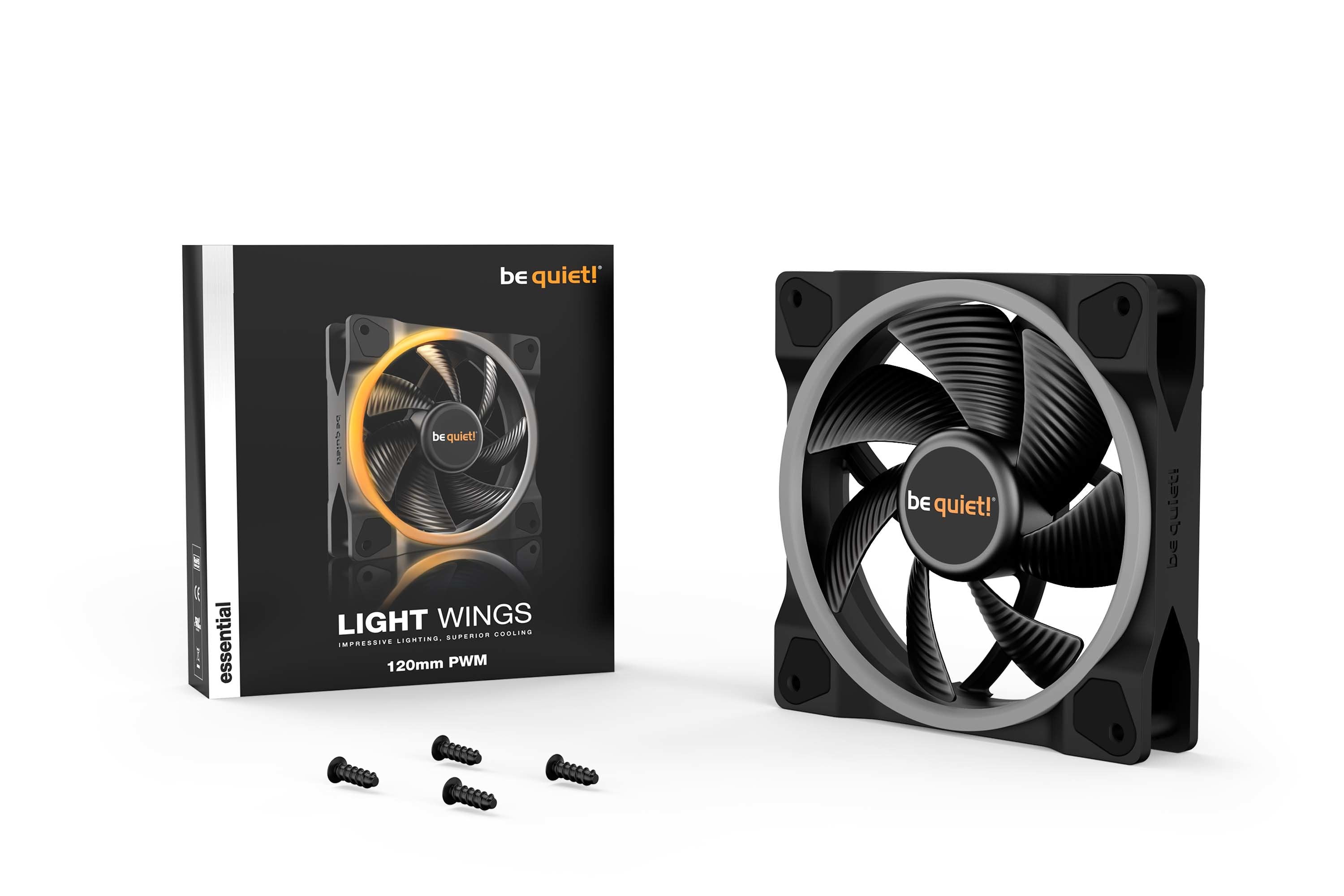EAN 4260052188767 - be quiet! Light Wings | 120mm PWM Carcasa del ordenador Ventilador 12 cm Negro 1 pieza(s) imagen 5