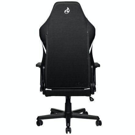 Silla Nitro Concepts X1000 Asiento Acolchado Negro, Blanco