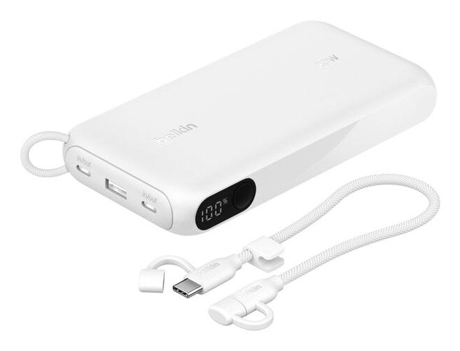 Belkin 20k Pd20w Power Bank With Display White