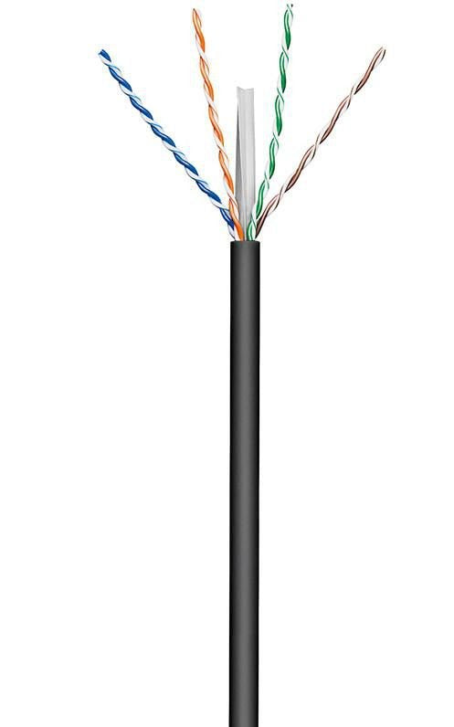 Microconnect 100m Cat6 Cable De Red Negro U/Utp (Utp)