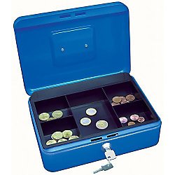 Wedo Cash Box Size 2 Caja Para Dinero En Efectivo Azul