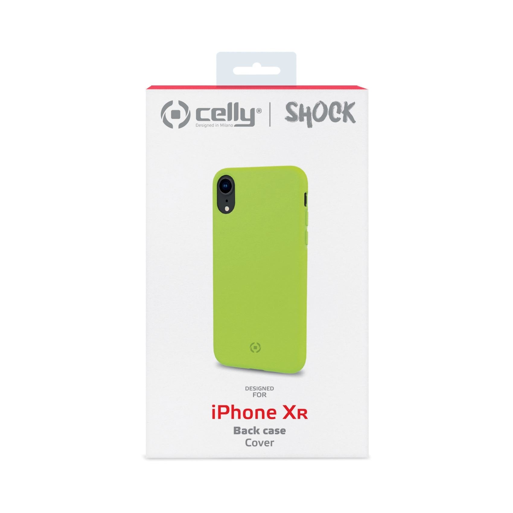 Celly Shock Funda Para Teléfono Móvil 15,5 Cm (6.1") Amarillo