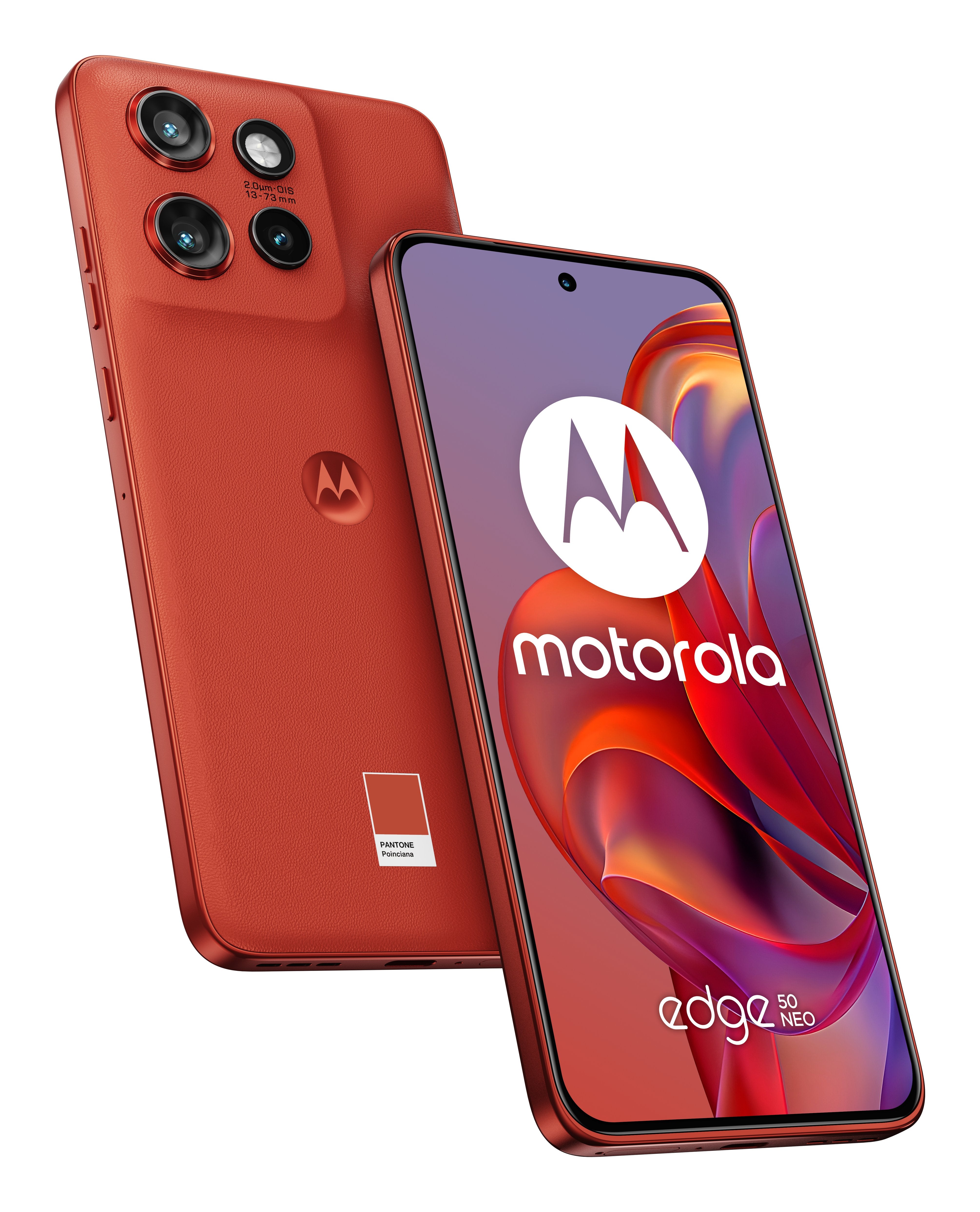 EAN 840023278433 - Motorola edge 50 Neo 16,1 cm (6.36") SIM doble Android 14 5G USB Tipo C 8 GB 256 GB 4310 mAh Rojo imagen 1