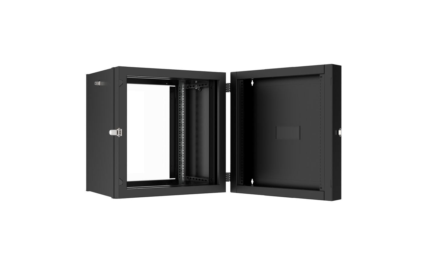 EAN 5715063210574 - Lanview RWP12U45BL-D armario rack 12U Bastidor de pared Negro imagen 2