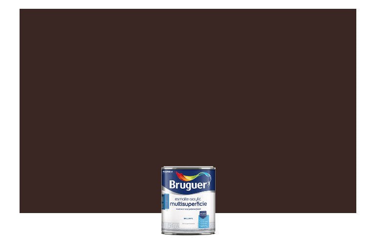 Esmalte Acrylic Multisuperficie Brillante Tabaco 0,750l 5057514 Bruguer