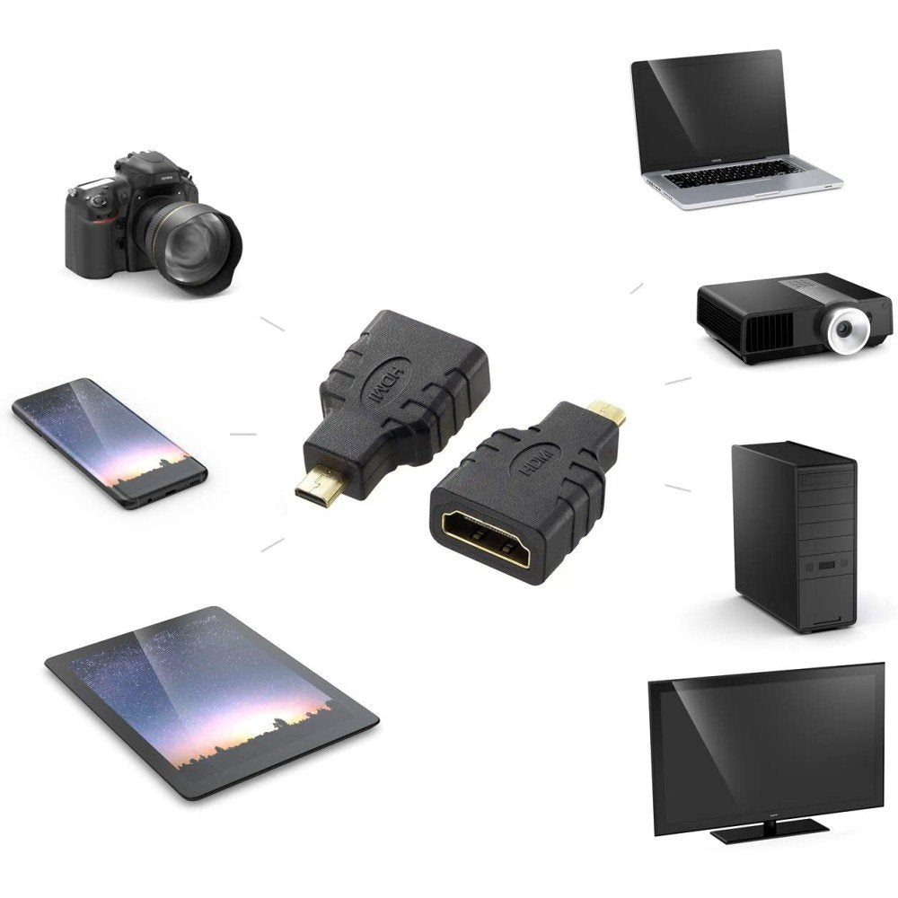 Adaptador Techly Hdmi F A Hdmi Micro D Mecker