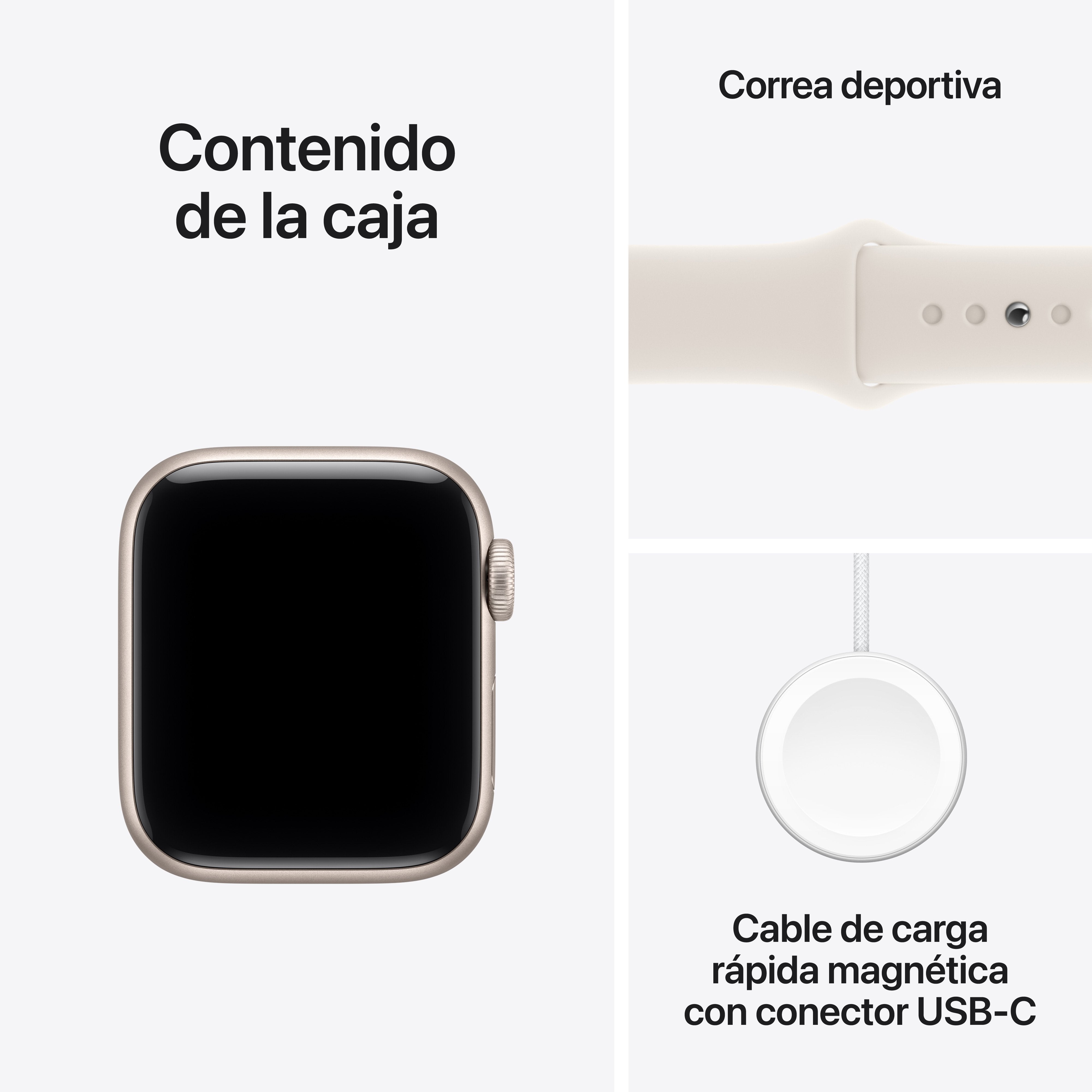 EAN 0195950386530 - Apple Watch SE (3nd generation) OLED 40 mm Digital 324 x 394 Pixeles Pantalla táctil Beige Wifi GPS (saté imagen 8