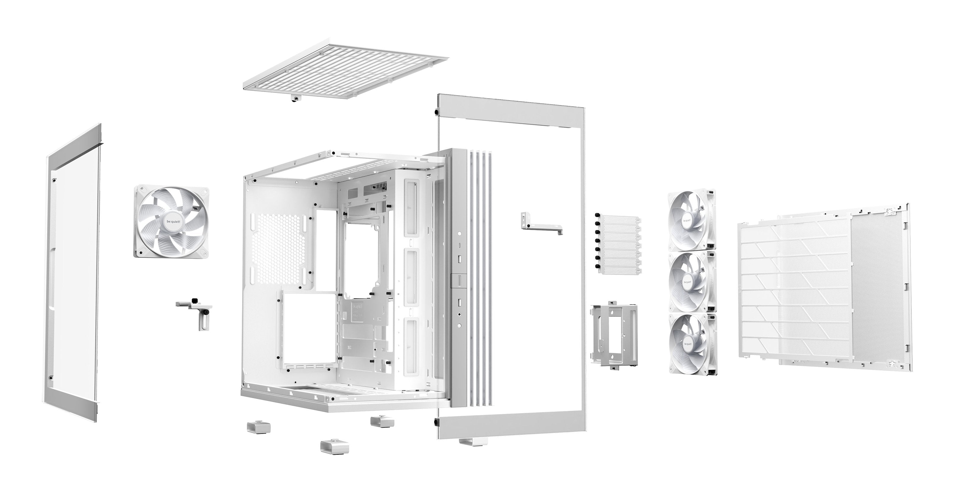 EAN 4260052191743 - be quiet! LIGHT BASE 600 LX White Midi Tower Blanco imagen 3