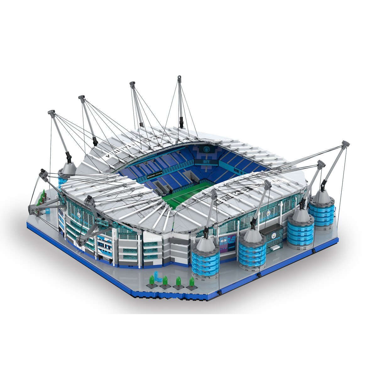 Jamara Cada Etihad Madion Manchemer City Fc 1:400 Bricks