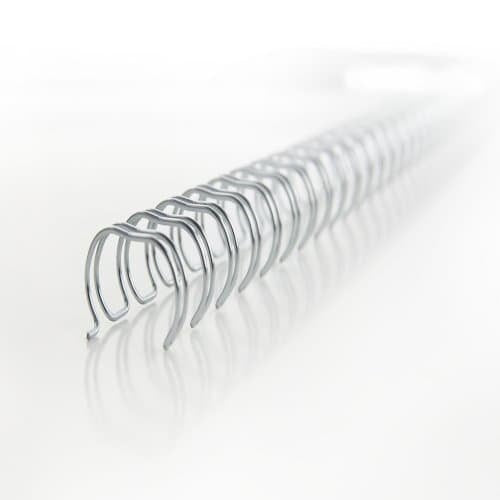 Gbc Wirebind Pack De 100 Alambres De Encuadernacion 8mm Para Paso 3:1 Redondo O Cuadrado - Formato A4 - Para 34