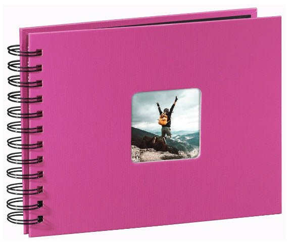 EAN 4047443167415 - Hama Fine Art álbum de foto y protector Rosa 50 hojas 10 x 15 Encuadernación espiral imagen 3