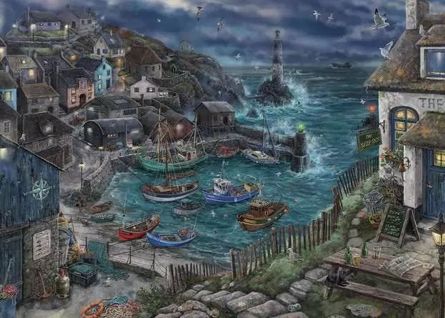 Ravensburger Exit Puzzle El Pueblo Pesquero 759 Piezas 17365