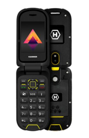 EAN 5902983626176 - HAMMER BOW LTE teléfono móvil 6,1 cm (2.4") Negro, Amarillo Teléfono resistente imagen 2