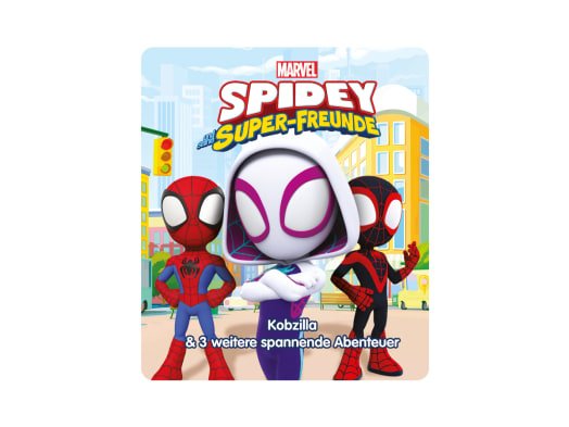 Tonies Marvel Spidey Y Sus Súper Amigos - Kobzilla Y Otras 3 Emocionantes Aventuras, Figura De Juguete 11000466