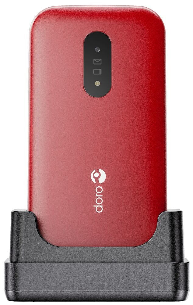 EAN 7322460087142 - Doro 2820 7,11 cm (2.8") 116,9 g Rojo, Blanco Teléfono básico imagen 2