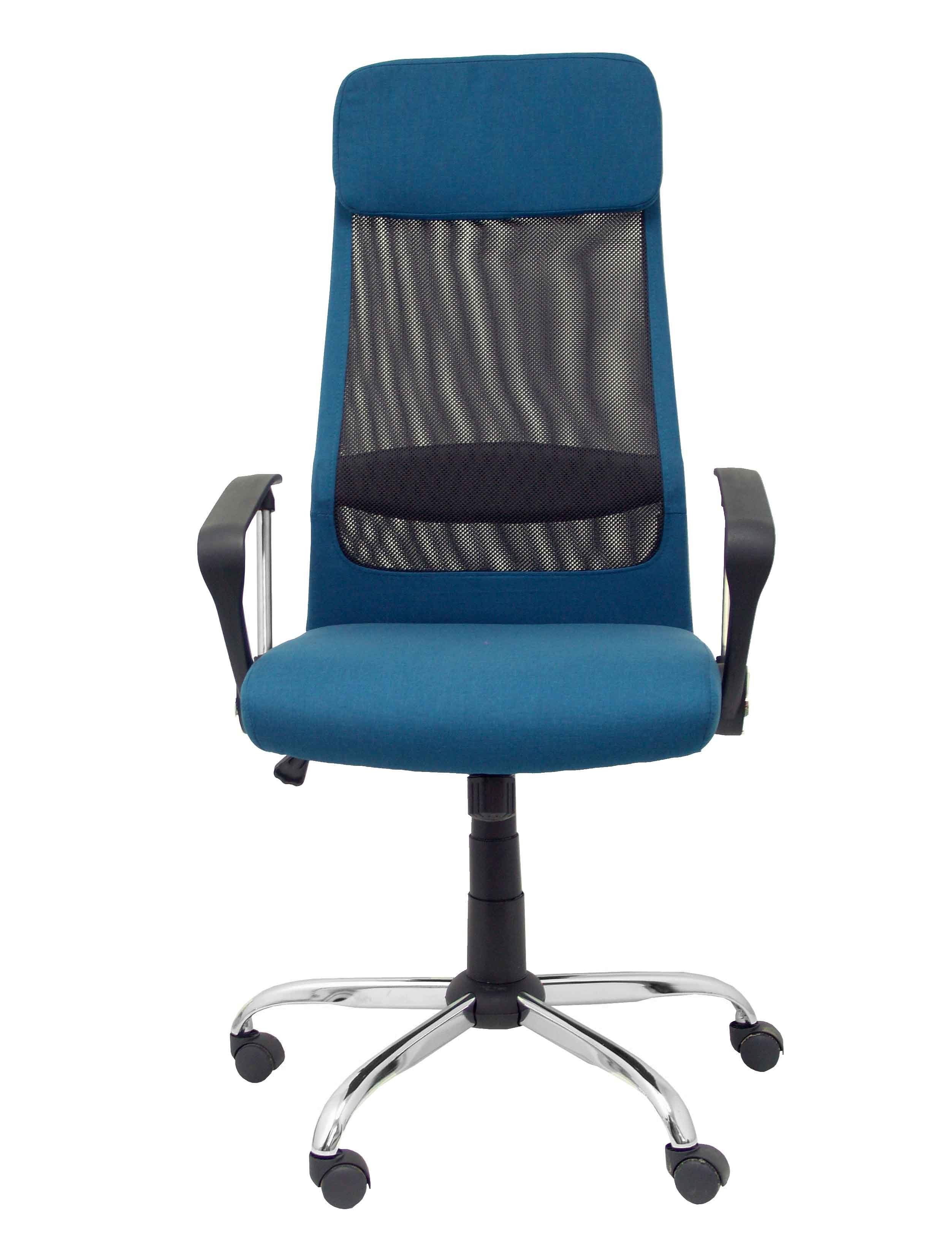 Silla Esteras Tela Turquesa