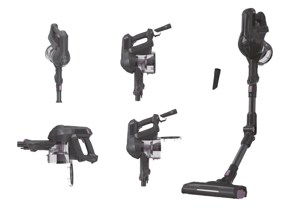 EAN 8059019065328 - Hoover HF1 HF103X 011 Aspiradora escoba Batería Secar Sin bolsa 0,9 L 170 W Titanio imagen 46